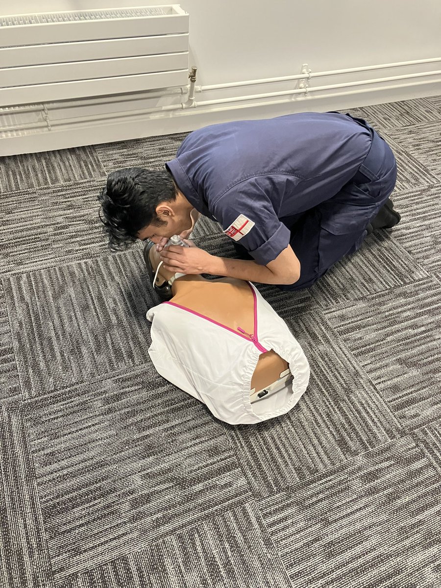 Members of <a href="/URNUWales/">URNU Wales</a> have been completing their RYA first aid course. Building confidence and improving knowledge to provide first aid ashore and at sea.