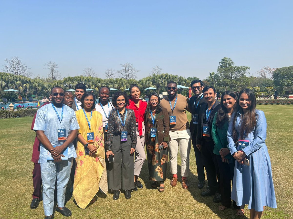 samirsaran's tweet photo. Delighted to host 18 young leaders from #Nigeria and #India for our inaugural India-Nigeria Bridge 2024 at home this morning. Delightful Indian brunch post the 5 days of insightful exchanges, shared experiences and new friendships. 

@raisinadialogue @orfonline @daniellealakija https://t.co/amHlZwWKoJ
