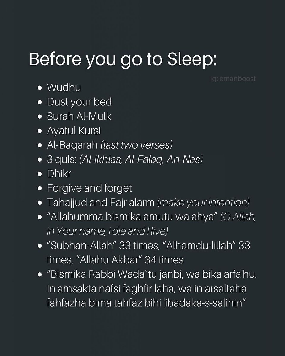 Before going to sleep.

Repost you and they earn a reward.