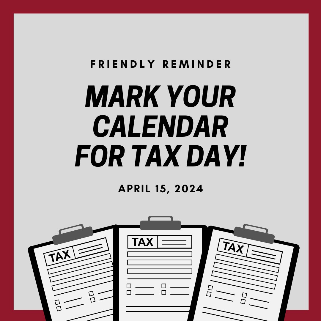 Republic_Bank's tweet image. Beat the winter chill by prepping for Tax Day! Remember, April isn't far off. Start gathering your tax documents now for a smooth filing process. 📆 📋 #TaxReady