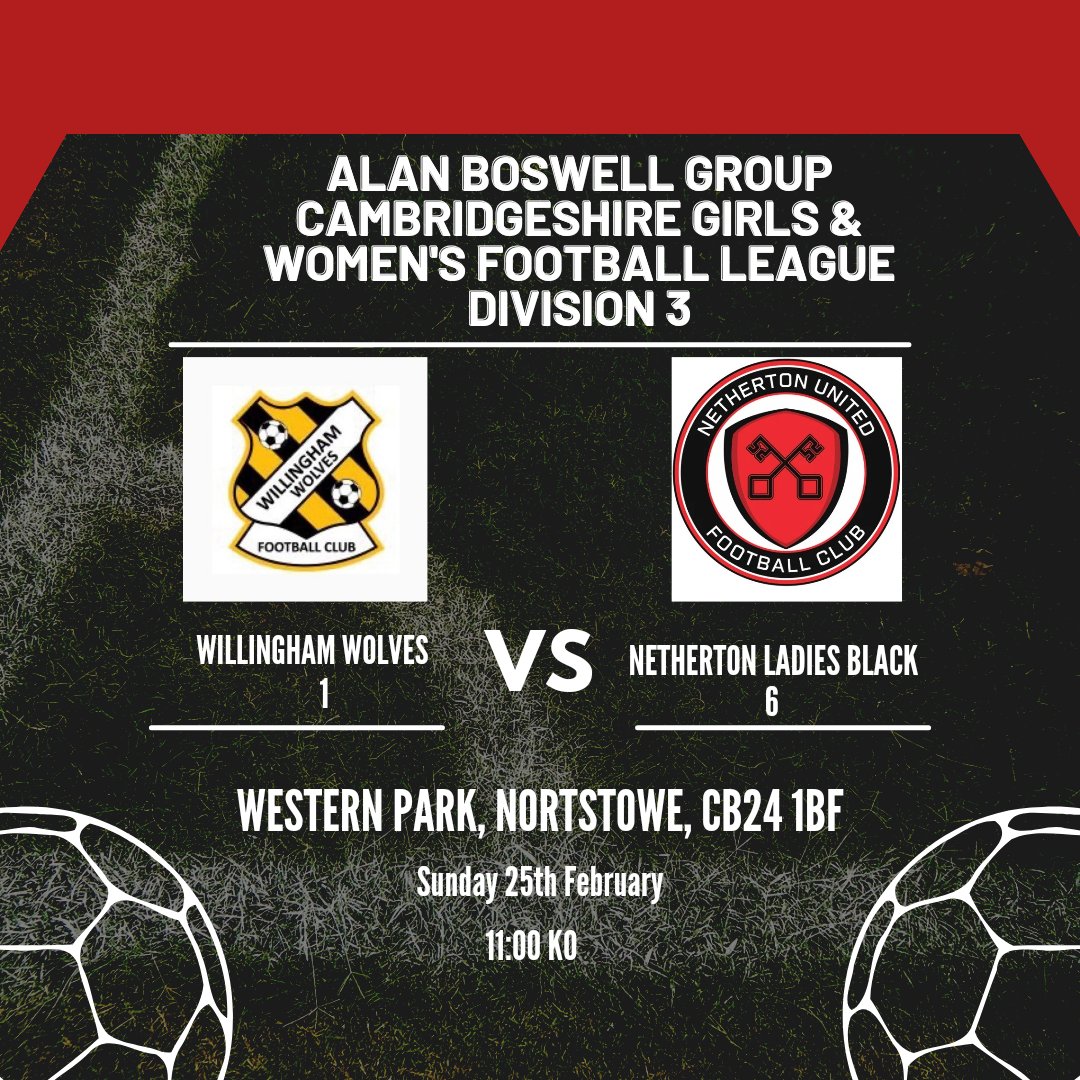 Nufcwomens's tweet image. ⚽️Full Time⚽️
Superb result this morning for our ladies⚫️side that continue their rise up the table with a big 3 points.
Codie⚽️⚽️⚽️
Libby⚽️
Kelsey⚽️
Ines⚽️
POM🏆 Dita