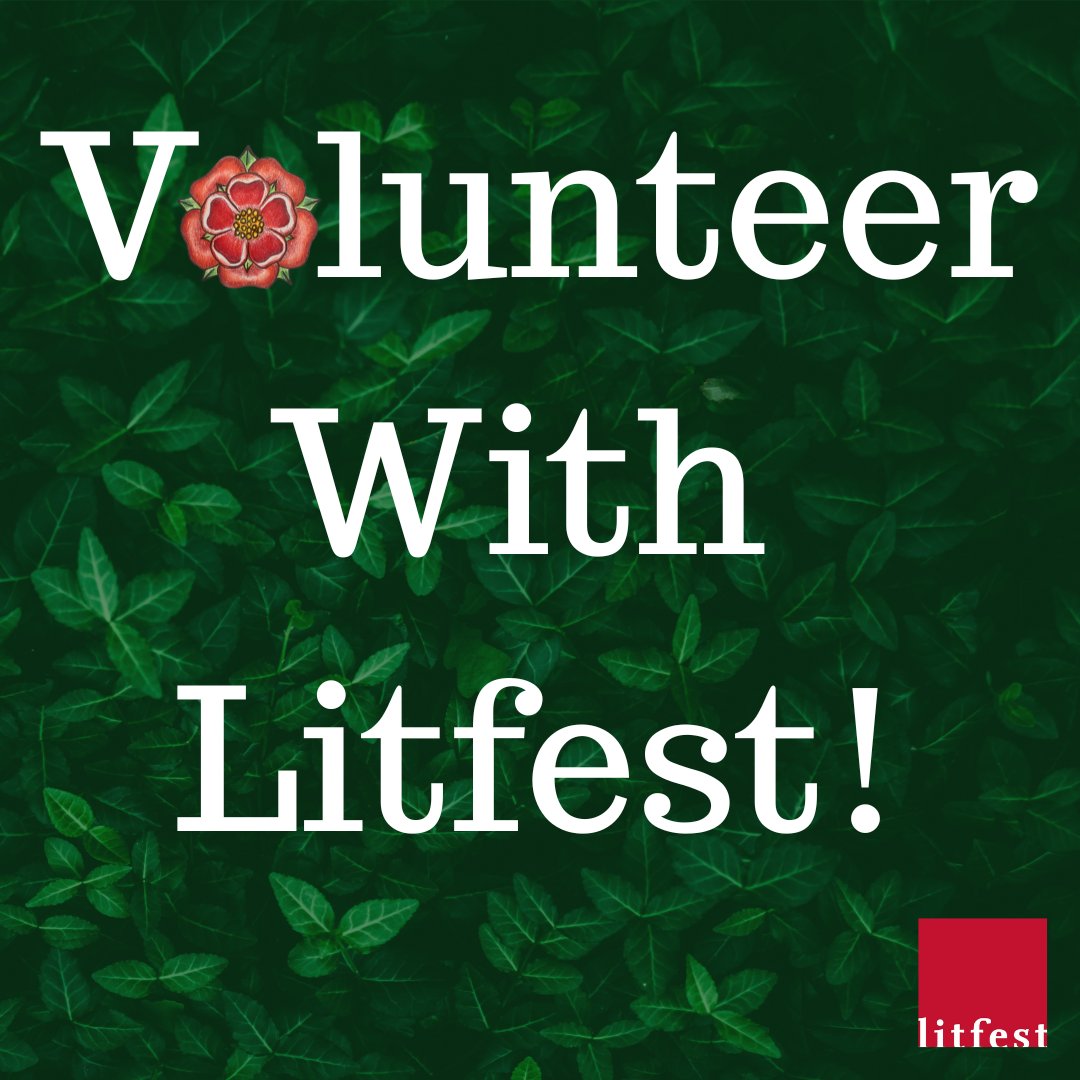 Litfest could never happen without our volunteers. 

If you think you could help with stewarding, bookselling, ticketing &amp; more, even one hour of your time would make a huge difference!

Email bethd@litfest.org to learn more.

Explore the festival geni.us/LF2024