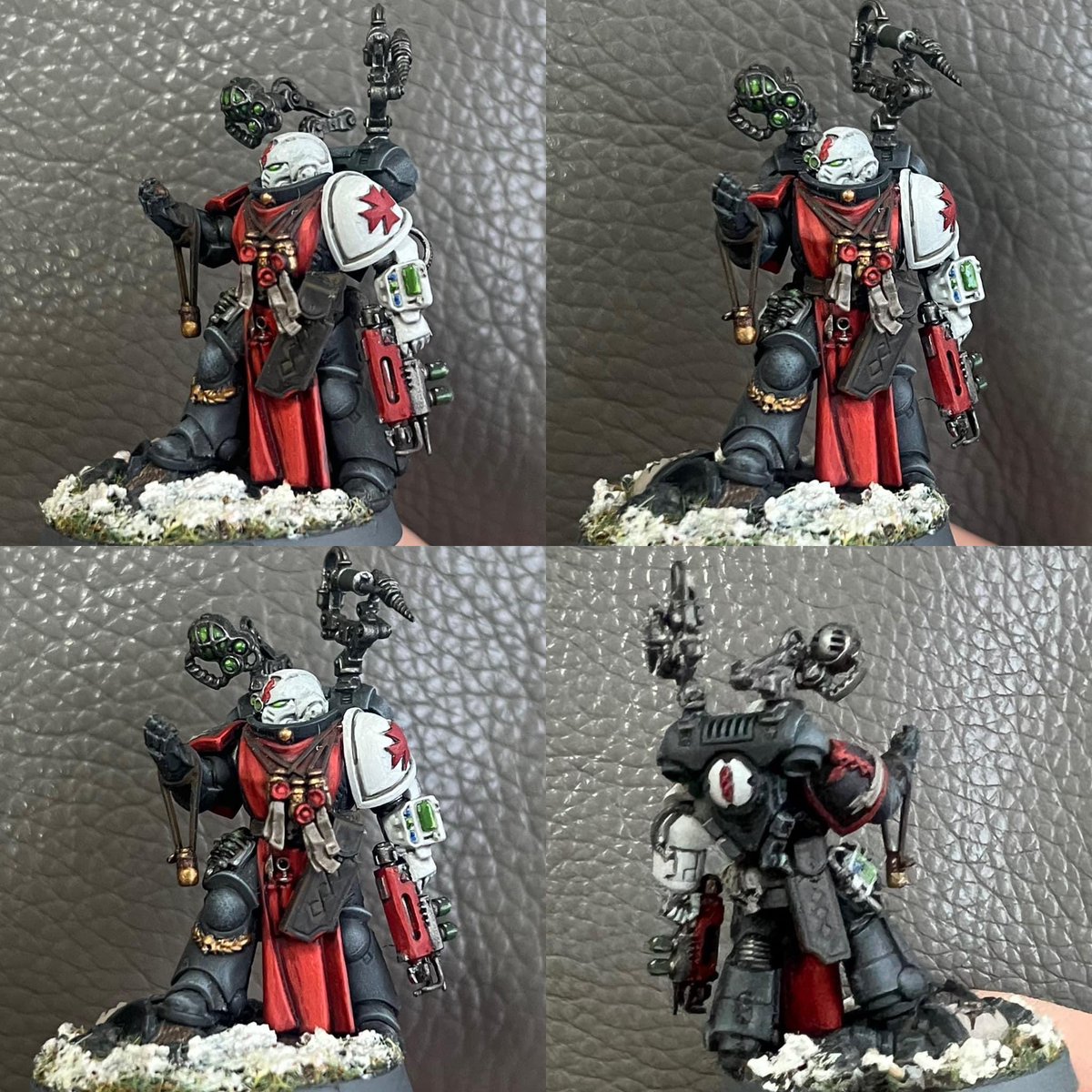 Tony Mac has got his #apothecary finished this weekend ready for #mar24btbannercompetition #btapothecaries. 

Remember, you only a few more days left to make your submissions. So get painting!

#blacktemplars #40k #blacktemplars_40k #gamesworkshop #eternalcrusader #eternalcrusade