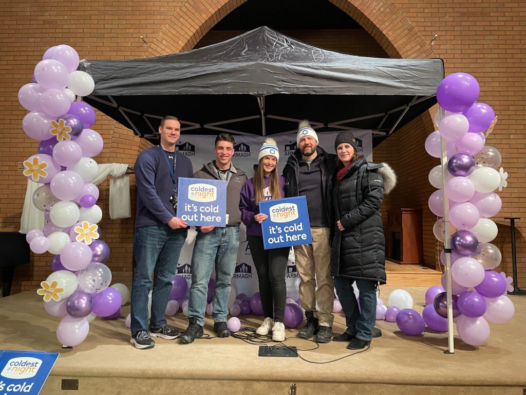 RMiller2221's tweet photo. Members of @PeelPolice IPV unit were honoured to join our friends @ArmaghHouse for the Coldest Night of the Year event. Making a difference one step at a time helping to support those experiencing homelessness. https://t.co/8I4p7bR2Rd