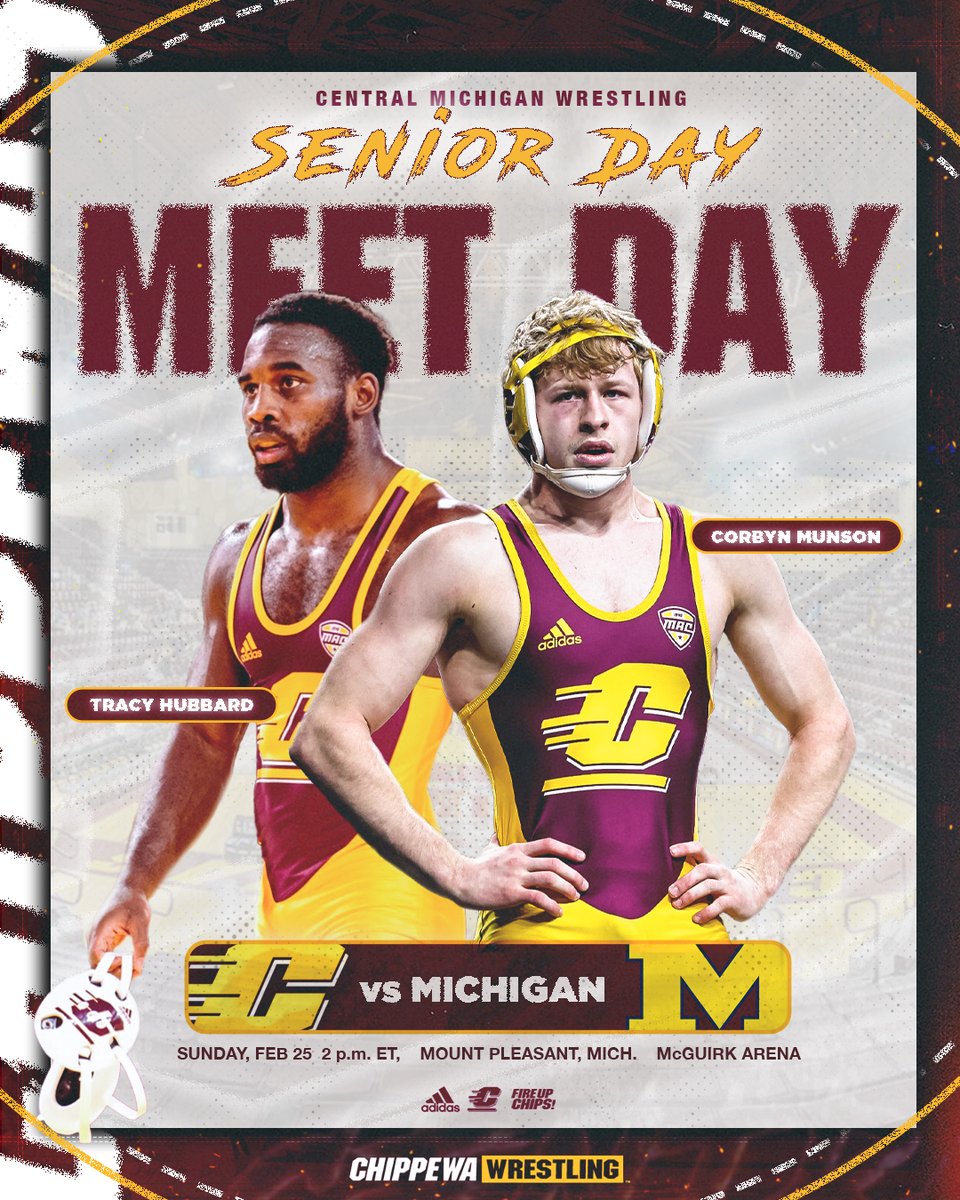 CMUWrestling's tweet photo. #FireUpChips https://t.co/RuGXK0anWO