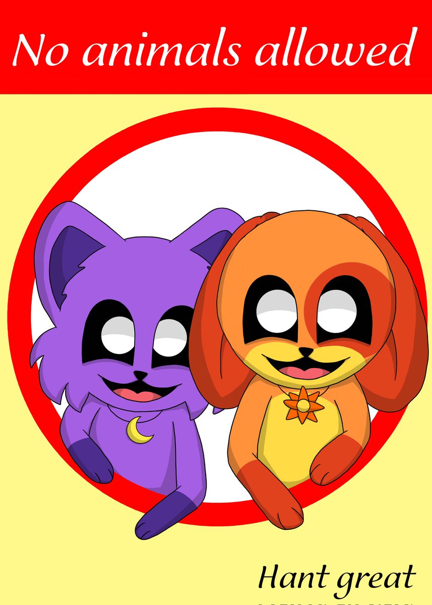hant_Great's tweet photo. I painted like that. It's very funny. 
#poppyplaytime #poppyplaytimechapter3 #SmilingCritters #catnap #dogday #art #artist #artwork #copic #co #copicart #myart #myartwork #illustration #illust #illustrator https://t.co/0rNOOCgthv