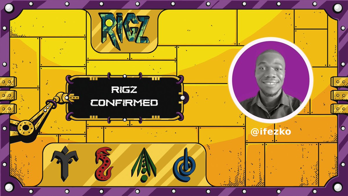 Listen.. Listen.. I want to share some ALPHA.

Rigz Confirmed is the Alpha

Founders who build community is the Alpha

<a href="/generalrigz/">General™ 📈 $STARTUP 🧙‍♂️ $MIM</a> has been building community on <a href="/0xPolygon/">Polygon</a> for over a year

Get <a href="/RIGZCONFIRMED/">RIGZ 🤖 CONFIRMED 🎫</a> today! rigz.xyz/whitelist

#RIGZCONFIRMED #onPolygon