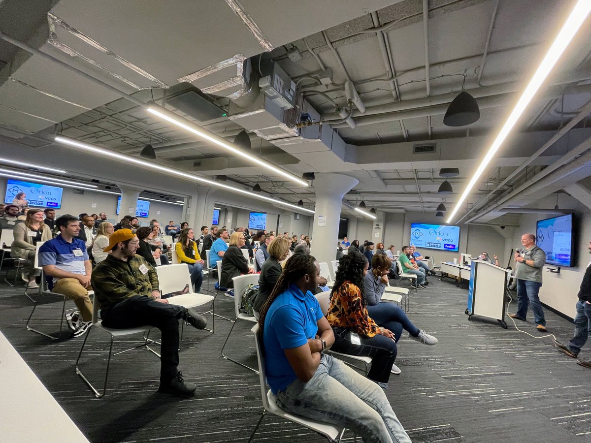 🎉🚀 It's almost time! 🌟 Today at 4pm, celebrate with us the finale of the 13th #GiveCampMemphis, featuring 16 impactful projects for local #nonprofits. Witness the power of community and innovation in action. Find us in the lower level of @OrionFCU HQ at 400 Monroe Ave. 🎈👏