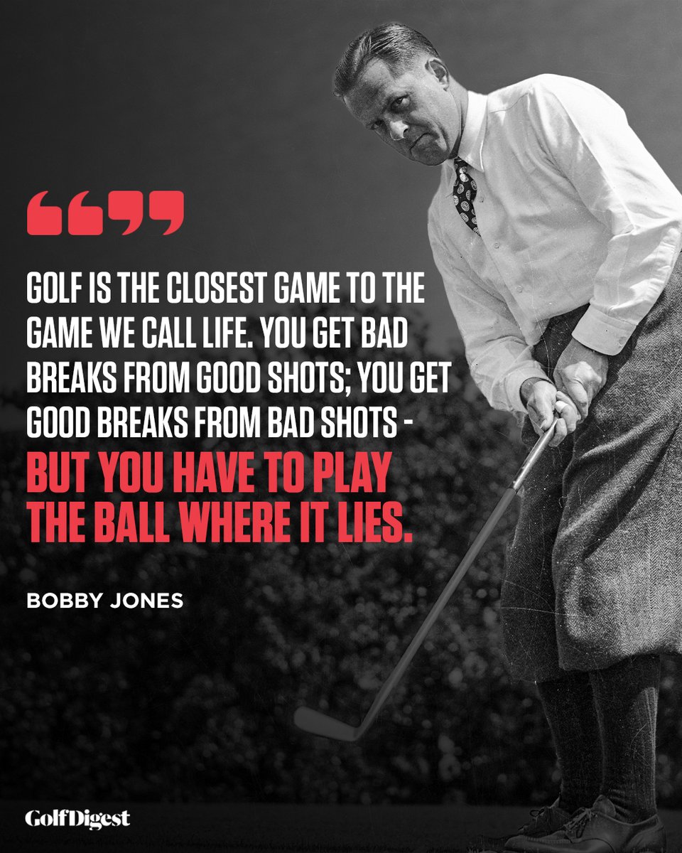 GolfDigest's tweet photo. We can learn a lot from this game. 🙌 https://t.co/PBuMfiUgMJ
