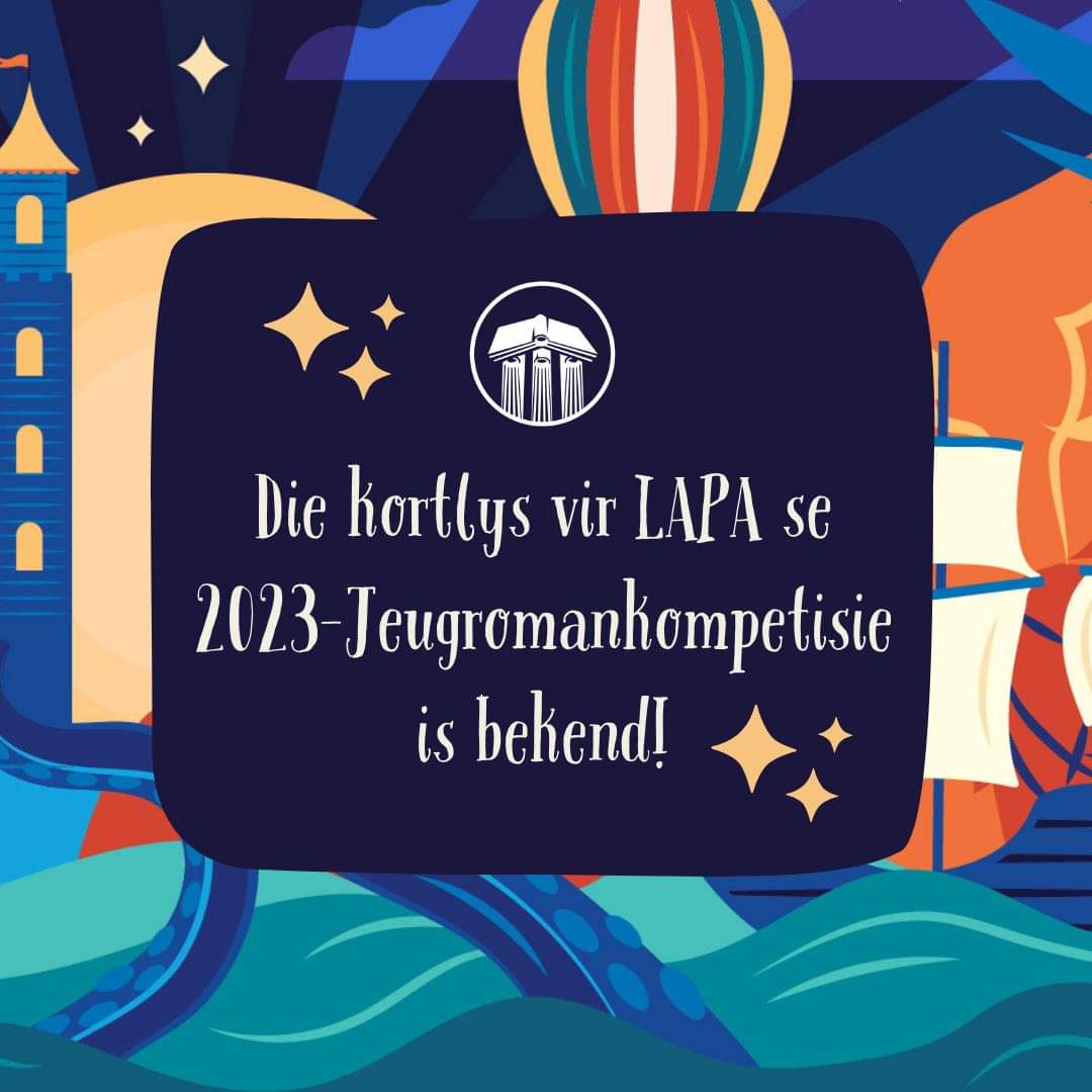 AnnerleB's tweet photo. Lapa Uitgewers se kortlys (Jeugromankompetisie 2023) is bekend❗️

#lapauitgewers https://t.co/CCkV9ztPvZ