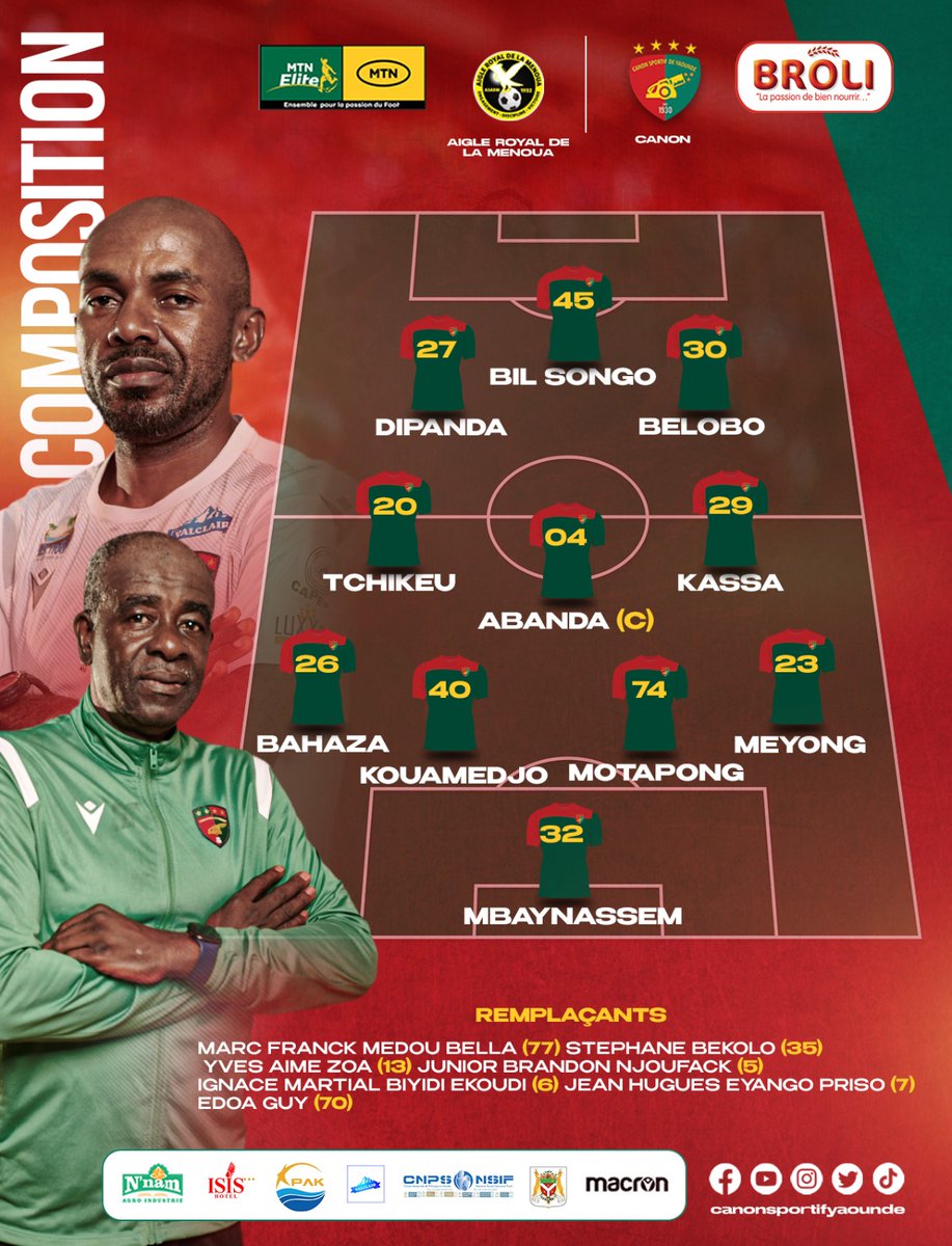 𝑳𝒆 1️⃣1️⃣ 𝒅𝒆 𝒅𝒆́𝒑𝒂𝒓𝒕 𝒅𝒆𝒔 #𝑴𝑬𝑲𝑶𝑲 𝑴𝑬𝑮𝑶𝑵𝑫𝑨 🟢🔴💪🏿

#𝑪𝑺𝒀𝑨𝑰𝑮𝑳𝑬𝑹𝑶𝒀𝑨𝑳
#𝑴𝑬𝑲𝑶𝑲𝑴𝑬𝑮𝑶𝑵𝑫𝑨
#𝑴𝑻𝑵𝑬𝑳𝑰𝑻𝑬𝑶𝑵𝑬
#𝑩𝑹𝑶𝑳𝑰