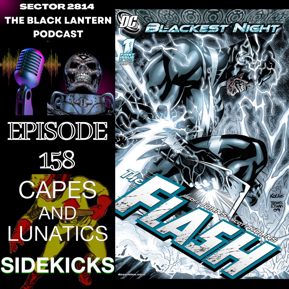 Sector 2814: The Green Lantern Podcast Episode #158 tinyurl.com/3rrajbk6 Phil and Will review of Blackest Night: #TheFlash #1, Blackest Night: #WonderWoman #1, Blackest Night: JSA #1, Green Lantern Corps #42, #GreenLantern #48.
