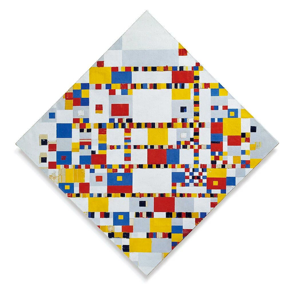 YBeumkes's tweet photo. Mondrian embraced the vitality of #NewYork. He was captivated by the Boogie-Woogie, integrating its rhythm  and exuberance into his paintings. Read it here: https://t.co/Dss9oZ3nGX #art #dance My thanks to @kunstmuseumdh and @MuseumModernArt for sharing their fantastic images. https://t.co/P6LjZbKlxt