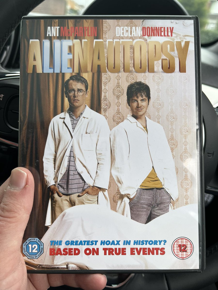 anthanddec's tweet photo. One of my favourite films and I finally have it on DVD! Charity shops are the best! 💙❤️ https://t.co/6W01OcibNM