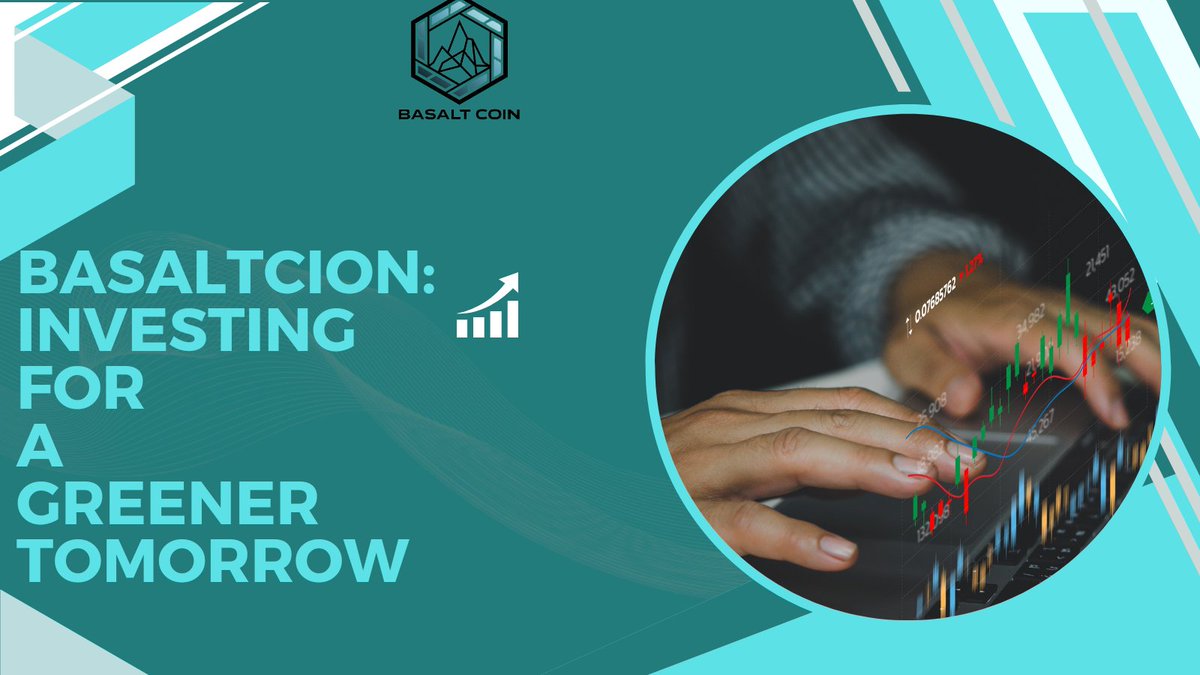deprofus's tweet photo. 🌍💰 Invest in @BasaltCoin for a greener future! This remarkable crypto asset allows you to grow your wealth while supporting sustainability. Join us in driving positive change through sustainable investing. Choose BasaltCoin today! 🌱✨ #BasaltCoin #SustainableInvesting https://t.co/hqB3sYPuUj