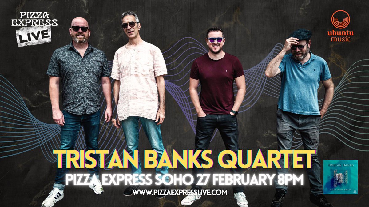 Tristan Banks (@tribanks) on Twitter photo ⭐️⭐️⭐️⭐️⭐️ Looking forward to Tuesdays return to Pizza Express Soho
Get tickets 🎟️ pizzaexpresslive.com/whats-on/trist…
<a href="/pizzajazzclub/">PizzaExpress Live</a> <a href="/PeterConwayMGMT/">Peter Conway MGMT</a> <a href="/Jazzwise/">Jazzwise</a> <a href="/TimeOutLondon/">Time Out London</a> <a href="/FT/">Financial Times</a> <a href="/LondonJazz/">UK Jazz News</a> <a href="/gr8musicvenues/">gr8MusicVenues</a> <a href="/gillespeterson/">Gilles Peterson</a> <a href="/TonyMinvielle/">Tony Minvielle</a> <a href="/HodgkinsChris/">Chris Hodgkins</a> @chrisphilips <a href="/patrick_forge/">Patrick Forge</a> ⭐️⭐️⭐️⭐️⭐️ Looking forward to Tuesdays return to Pizza Express Soho
Get tickets 🎟️ pizzaexpresslive.com/whats-on/trist…
<a href="/pizzajazzclub/">PizzaExpress Live</a> <a href="/PeterConwayMGMT/">Peter Conway MGMT</a> <a href="/Jazzwise/">Jazzwise</a> <a href="/TimeOutLondon/">Time Out London</a> <a href="/FT/">Financial Times</a> <a href="/LondonJazz/">UK Jazz News</a> <a href="/gr8musicvenues/">gr8MusicVenues</a> <a href="/gillespeterson/">Gilles Peterson</a> <a href="/TonyMinvielle/">Tony Minvielle</a> <a href="/HodgkinsChris/">Chris Hodgkins</a> @chrisphilips <a href="/patrick_forge/">Patrick Forge</a>