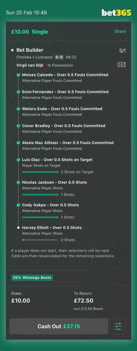 BCD1888's tweet photo. @AndyRobsonTips Need a elliott shot 🤞🏻 https://t.co/UCzRpEFkhR