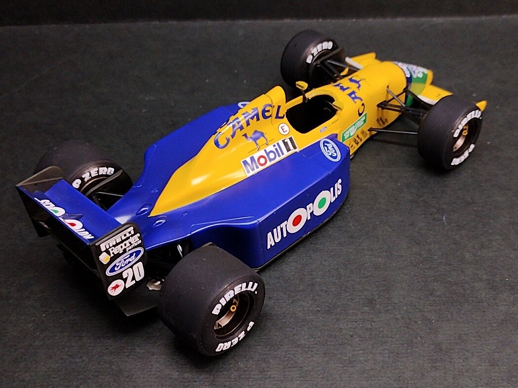 ベネトン フォード B190B 1991 カラー ハセガワ ベネトン B190B (1991カラー) | 株式会社 ハセガワ