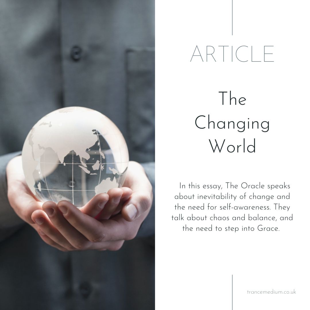 In this essay, The Oracle speaks about inevitability of change and the need for self-awareness. They talk about chaos and balance, and the need to step into Grace.

🌍 To read The Oracles essay ↓
bit.ly/41en2GN

#inspiration #motivation #transformation