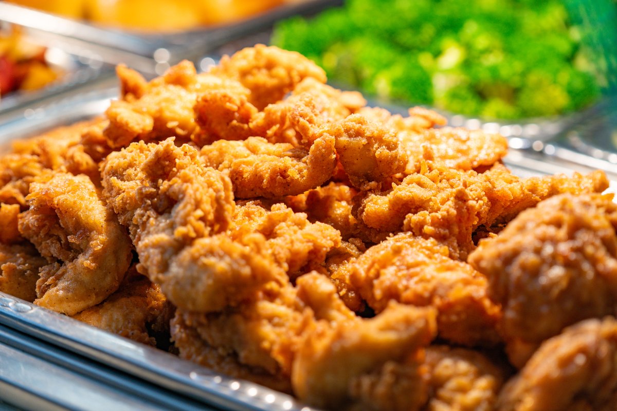 4 words…Golden. Delicious. Crispy. Tenders Enjoy for a limited time at dinner.