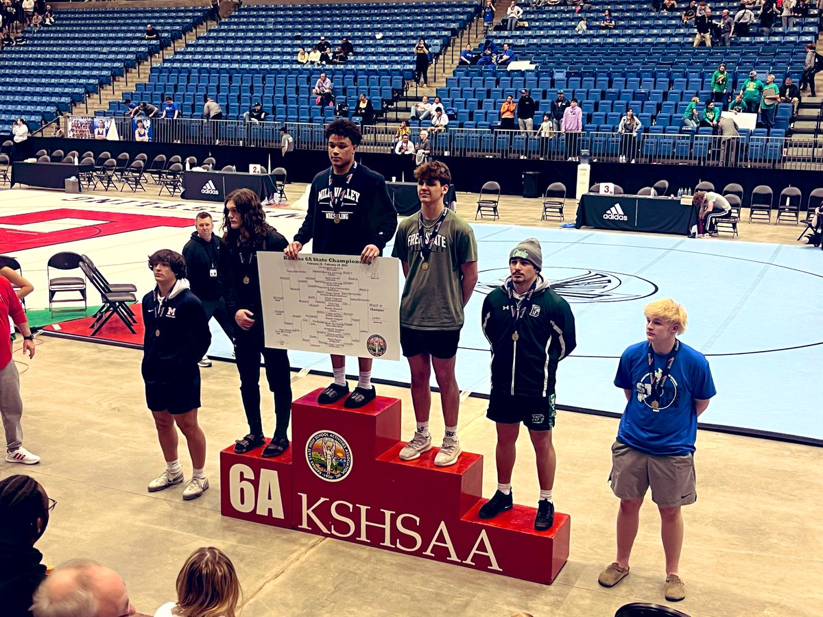 6A 215 State Champion &amp; runner up as a team. I am proud of my season and my guys.  Thank you to all of our coaches! 🥇🤴🏽🙏🏾 #FinishedTheJob 

<a href="/WrestlingMill/">Mill Valley Boys Wrestling</a> <a href="/lazor_joey/">Joey Lazor</a>