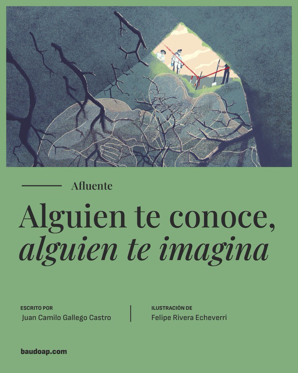 BaudoAP's tweet photo. #Afluentes Esta historia es sobre la incertidumbre de una búsqueda y la exhumación, que fue posible con el trabajo de los firmantes de paz que ahora se dedican a buscar a los desaparecidos.
📲 Lee el texto: https://t.co/ubXisGpLcx
Por: @jcamilogallego https://t.co/nNN3yLocy7