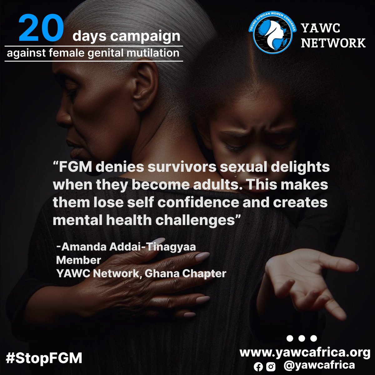 YAWCAfrica's tweet photo. #DontCutHer #HerVoiceHerFuture #StopFGM #DropThatKnife #YAWCNetwork https://t.co/2Cl6ZEdZj3