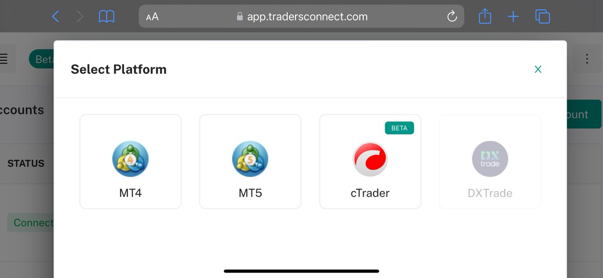 Welcome cTrader 👏🏼👏🏼👏🏼
<a href="/tradersconnect_/">Traders Connect</a>