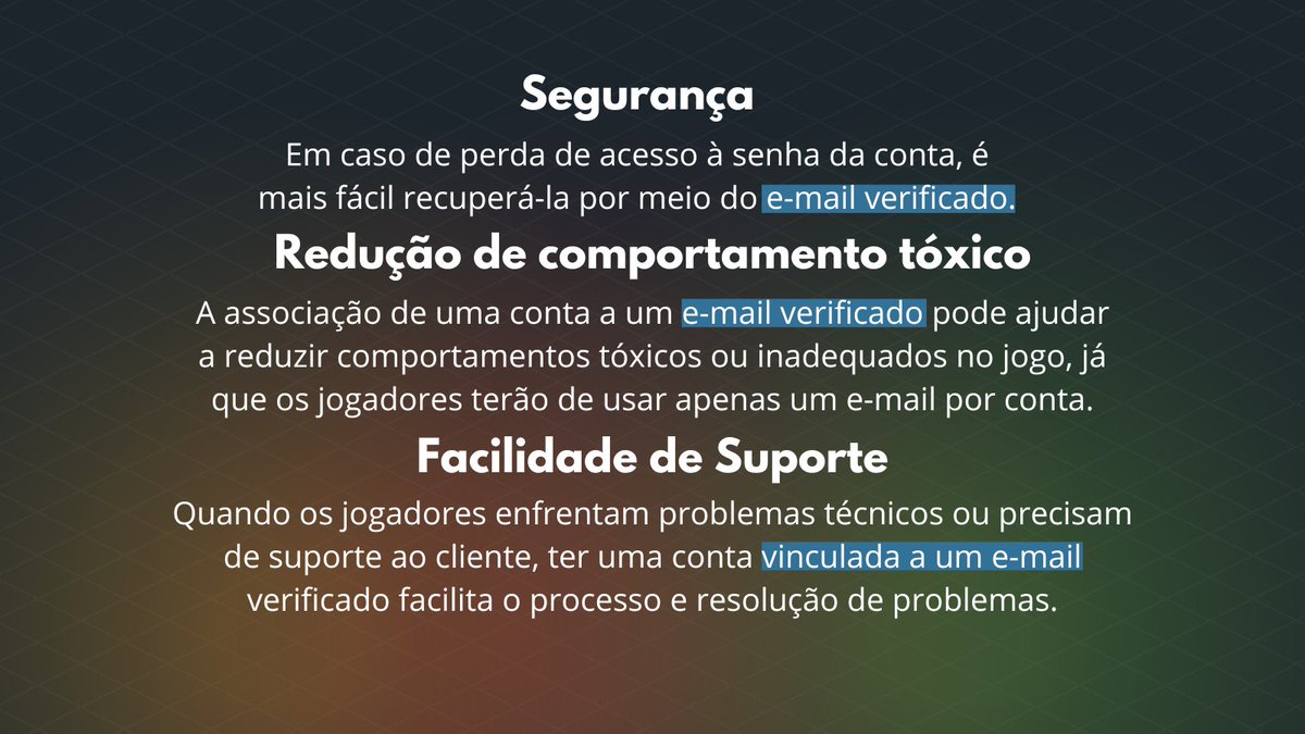 ModHabblet's tweet image. Para o início da nossa nova era de segurança, destacamos alguns benefícios significativos!

Por esses motivos, é crucial fornecer um endereço de e-mail válido, pois lembre-se: não é permitido usar o mesmo e-mail em duas contas. 

Aqui estão alguns dos principais pontos positivos: