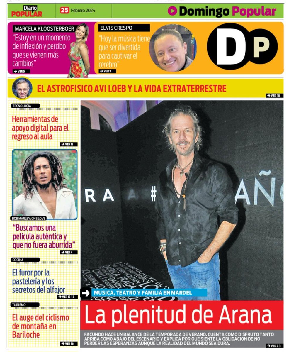 KarimGonzalz's tweet photo. HOY- Mi Nota de Tapa #SupleDominical #DiarioPopular
#FACUNDOARANA @Facundo_Arana
#LAPLENITUDDEARANA
*"Lo que jamás voy a perder es la esperanza"
#MDQ https://t.co/tNdWm2xN2h