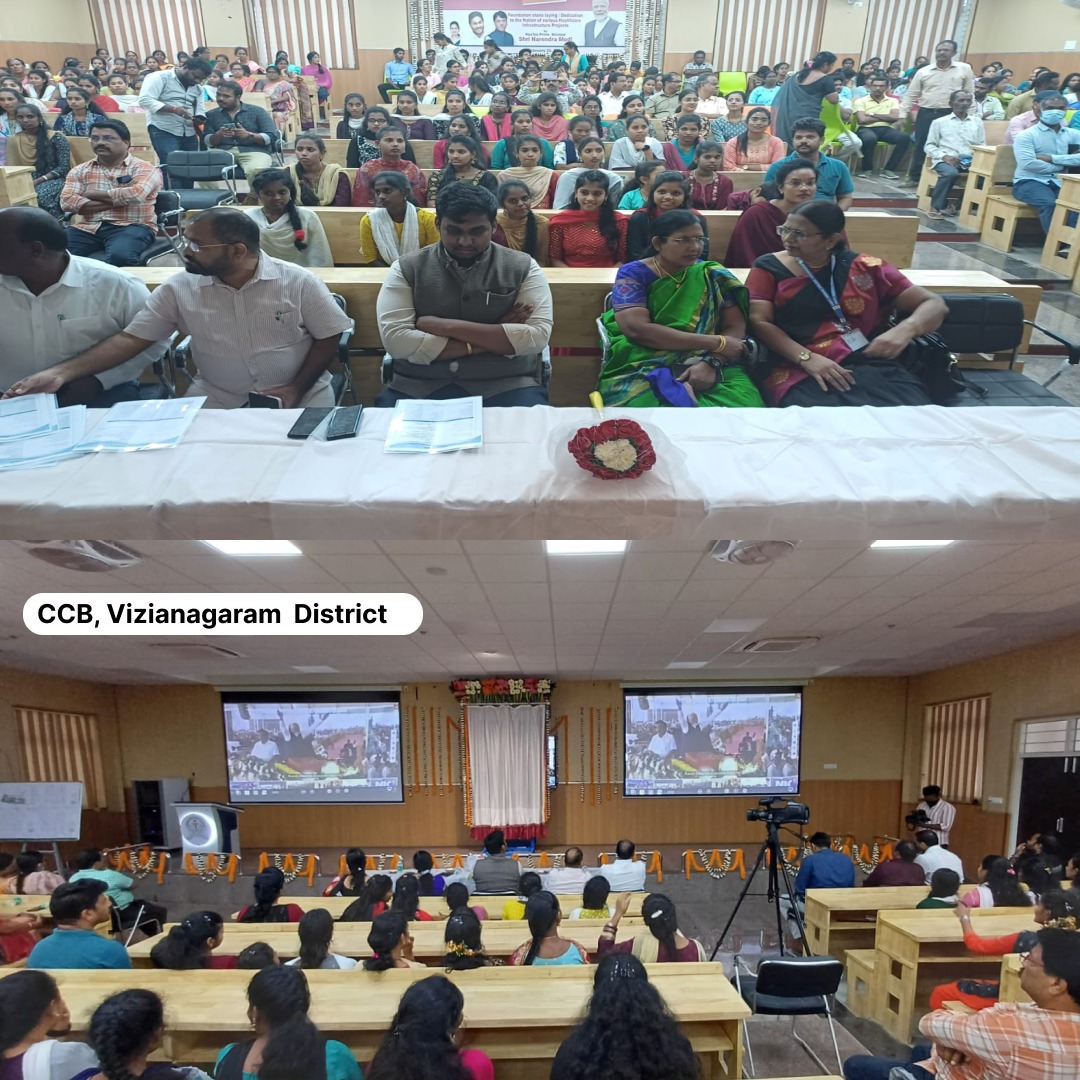 On the grand inauguration of various CCBs under PM ABHIM by Honorable Prime Minister Shri Narendra Modi ji virtually today in Andhra Pradesh. @VidadalaRajini @PMOIndia @mansukhmandviya @DrBharatippawar