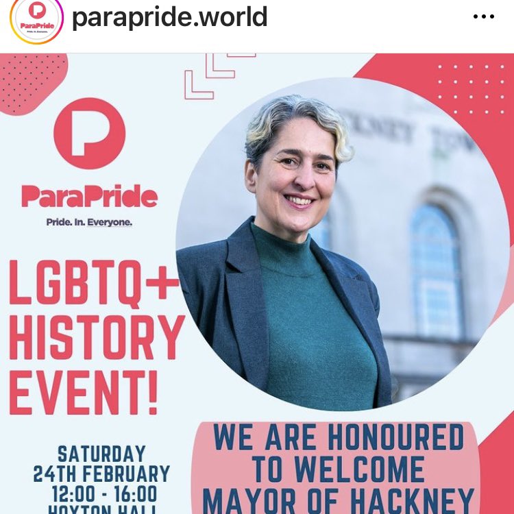 mayorofhackney's tweet image. I was honoured to speak  @Parapride 2024  @HoxtonHall for LGBT+ history month and #Hackney #pride365 - fab to join @carolewilliams and @anyasizer for incredible poetry, song, movement, debate and a whole range of community stalls offering activities, support and remembrance 🏳️‍🌈🏳️‍⚧️