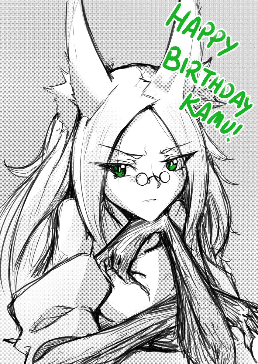 Happy Birthday @Kamuuei ! Heres your angy fox 😊