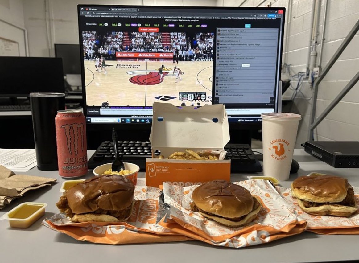 I miss the playoffs man watching Jimmy cook while eating was the peak of my life