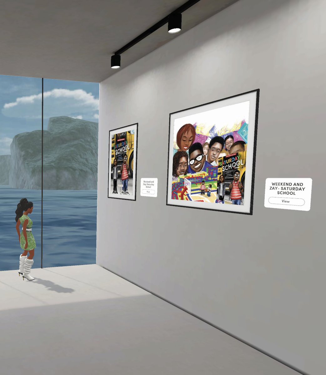 This is mad cool! ❣️My book boys, Weekend and Zay are in the Black Children’s Book Virtual Museum along with my other awesome Black authors and illustrators! 
Check it out! 👩🏽‍💻 tinyurl.com/ypht5aut @reycraftbooks

#BlackHistoryMonth #representationmatters #kidlit