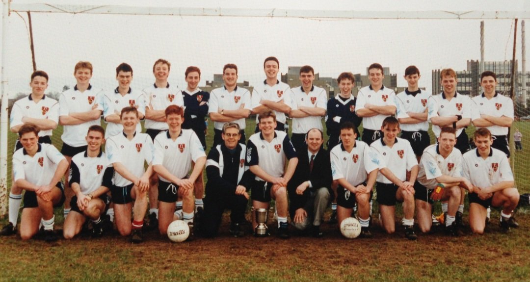 1992/93 All-Ireland Fresher Champions Reunion. We are proposing to have a reunion of this fabulous team ably managed by Sean Smith RIP.
Keep the date Friday 21st June in Cookstown.