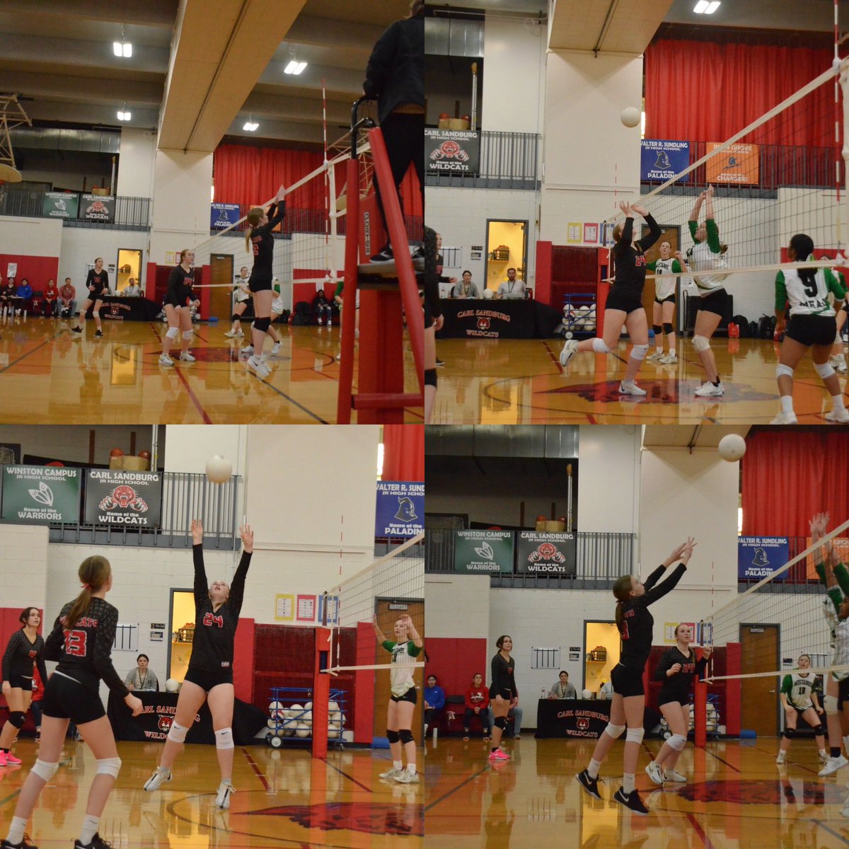 Go Wildcat Volleyball!!!  🏐❤️🖤🐾