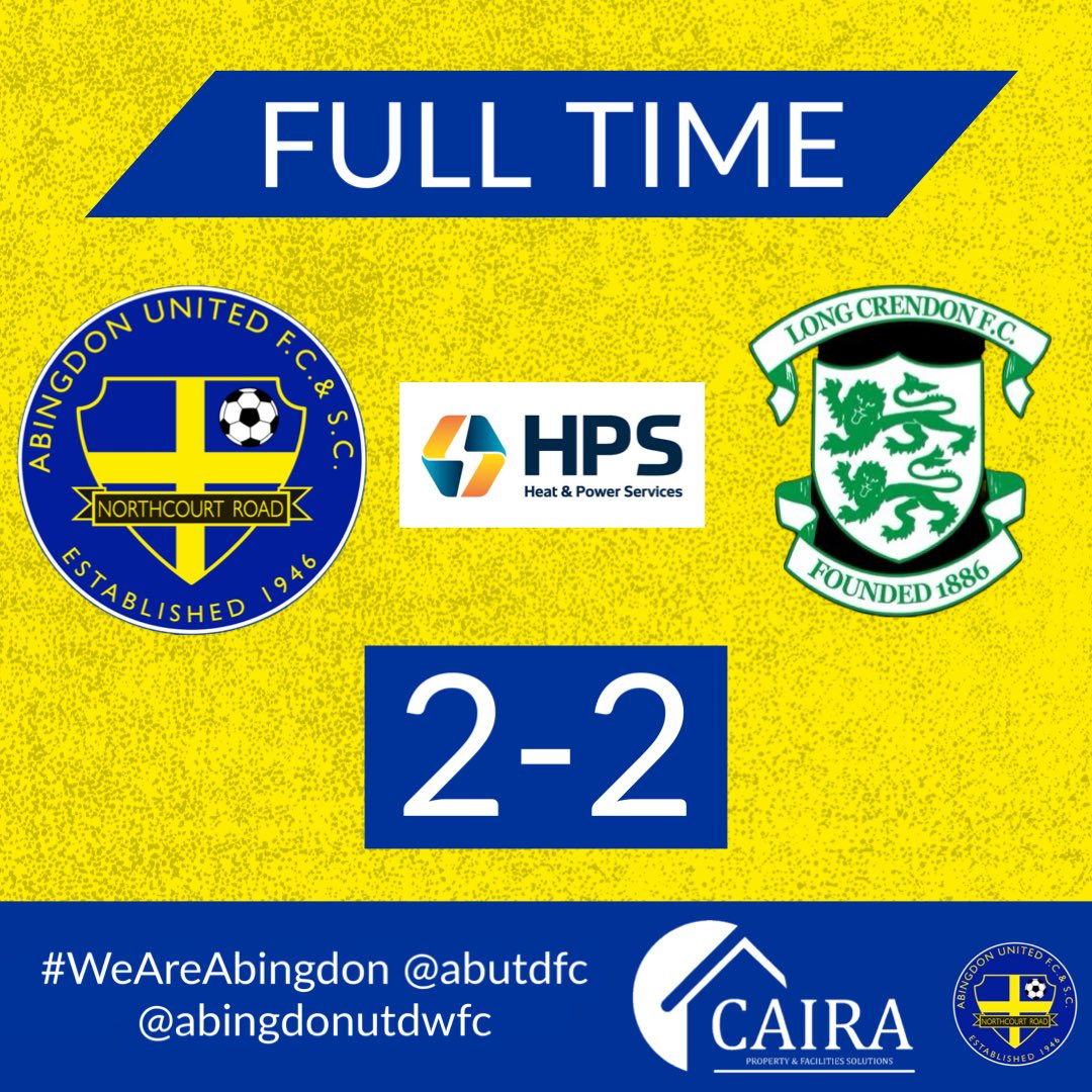 An entertaining 2-2 draw for <a href="/AbingdonUTDWDev/">Abingdon United WFC Development</a> today at The Northcourt

A decent point against the league leaders 🟡🔵