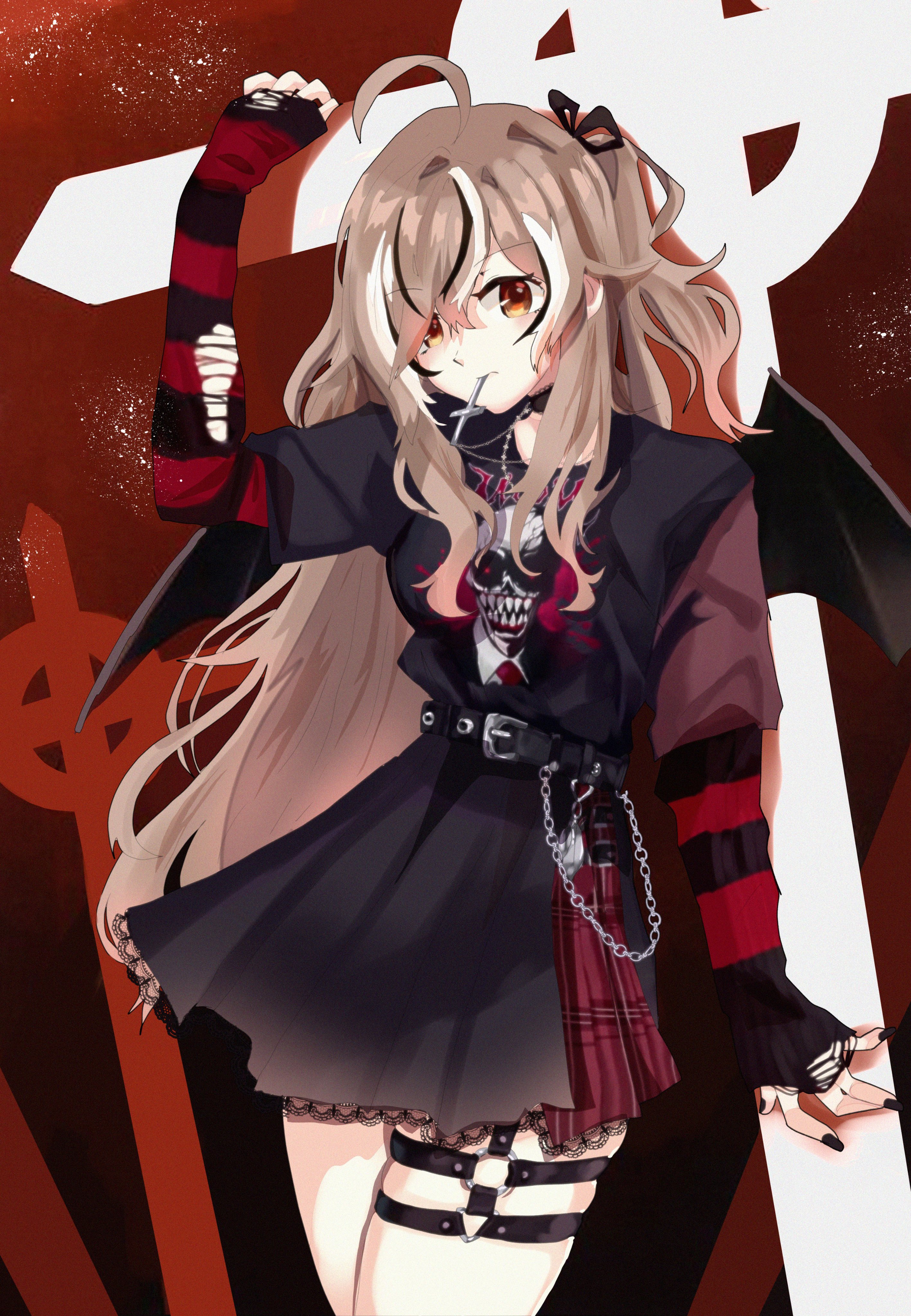 Goth on sale anime girl