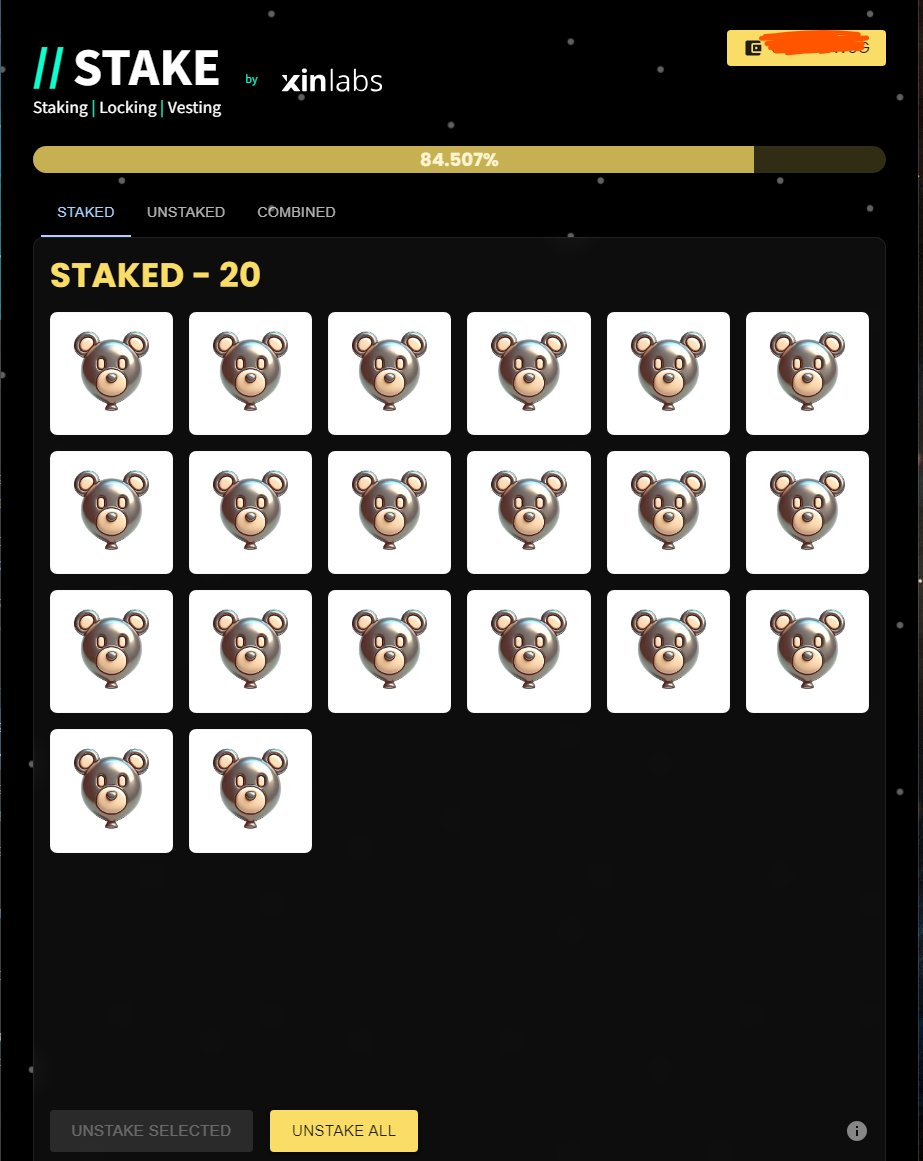 My <a href="/ArkoudoNFT/">Arkoudo Feb 25th</a> are happily hibernating in the staking site. LFG!