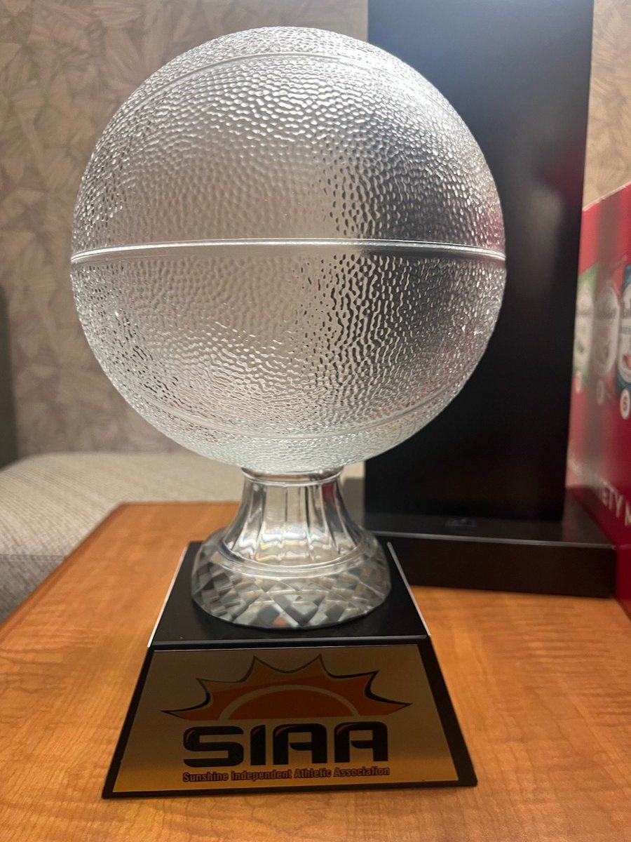 So…last night…we won this! 🖐️ on the shelf