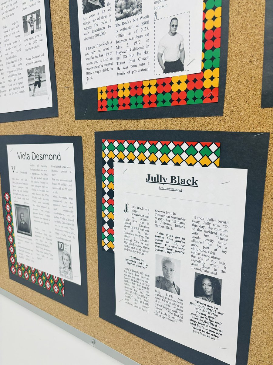 RobynBent79's tweet photo. Celebrating Black Canadians in 604 @GPVanierJH! https://t.co/VsA5UXLnNS