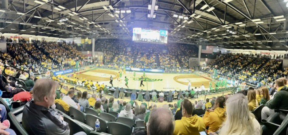 It takes everyone to pull something special off. A big thanks from our @NDSUmbb family to our athletic department, local media members, our campus community and all of our loyal Bison supporters for a terrific atmosphere yesterday. Let’s do it again next Saturday 🤘🏼