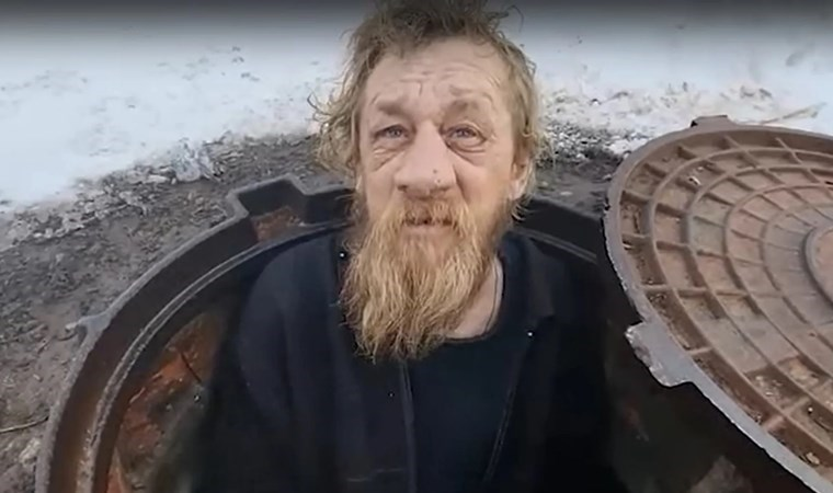 Rusya'da öldü sanılan adamın 15 yıldır kanalizasyonda yaşadığı ortaya çıktı.