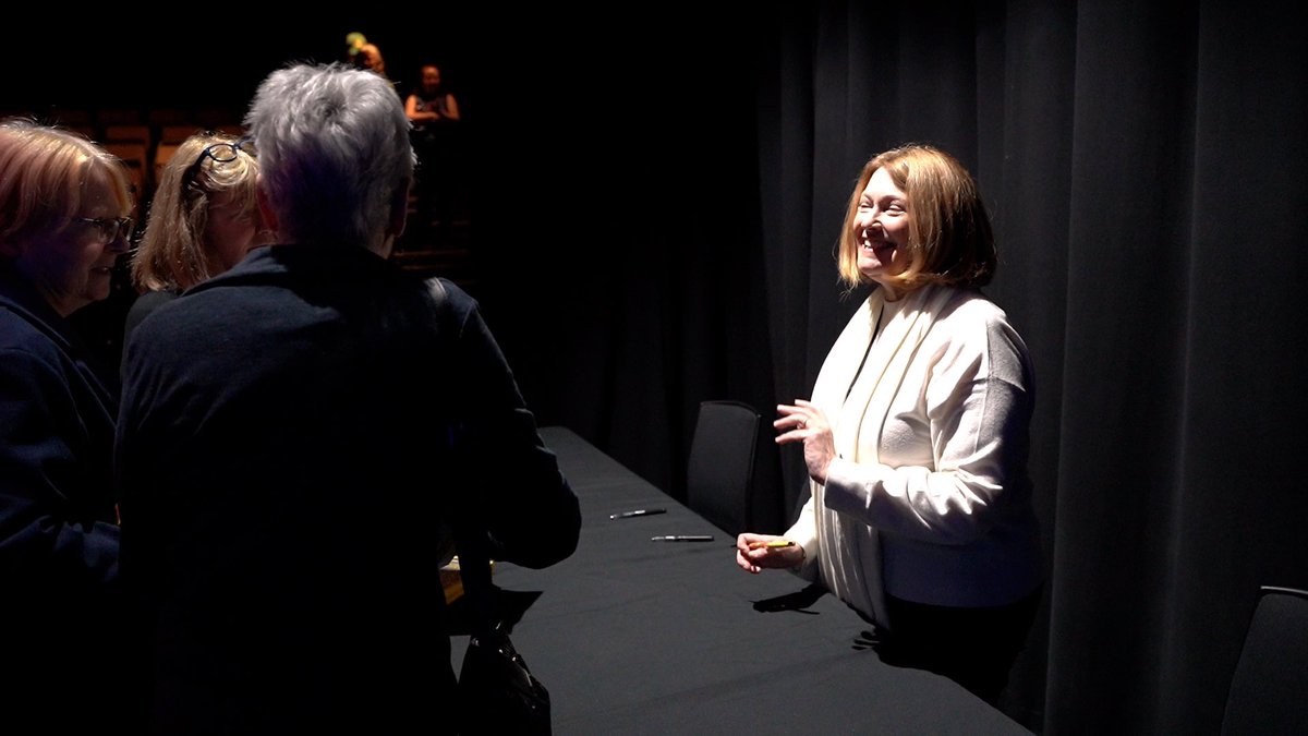 Thank you to @ChionnaUi for today’s enrapturing talk on Emily Anderson and the many females in code breaking that have been overlooked for decades. Our audience loved it so much that they swept up all the books we had! (I’ll get my hands on one next time…😭)