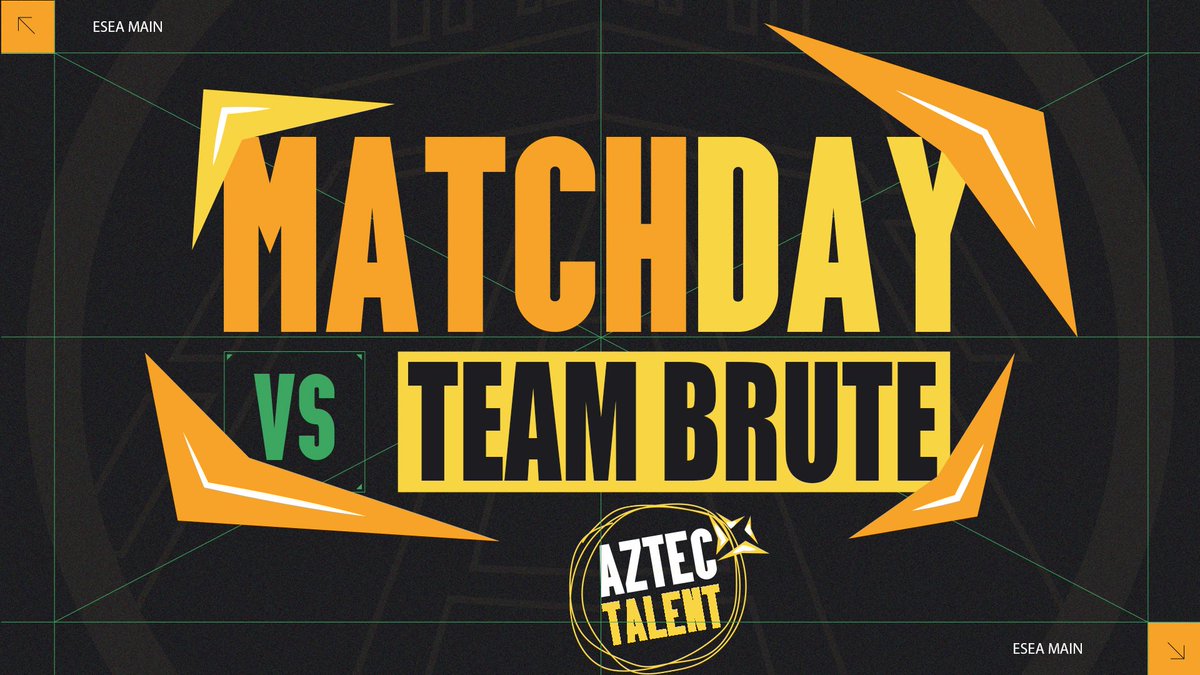play_Aztec's tweet photo. 🟡#AztecTalent🆚@brute_gg1⚫️
🏆@ESEA Main
⏰6PM CET
📺ttv/brute_gg
Let's go guys @bond1e_cs @Ay0kcs @deeN_cs le0nich Dorz14! 👊