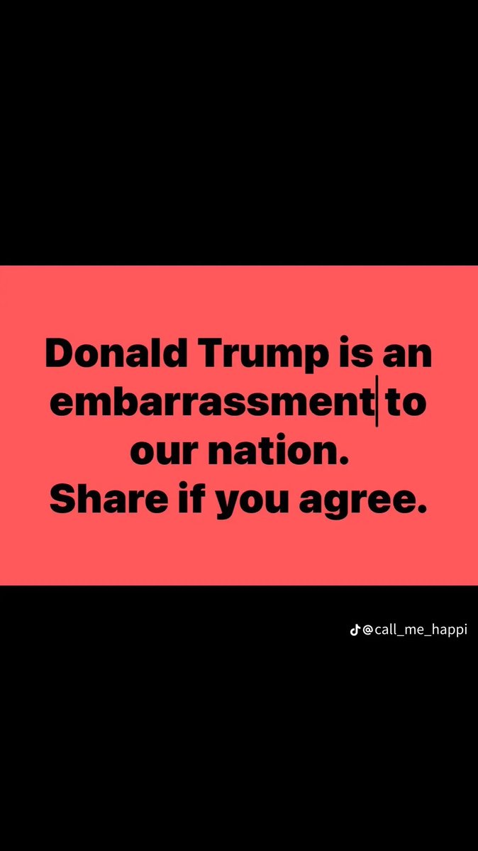 In all of America's history Donald Trump is the biggest embarrassment in our nation's history. Do you agree? Yes or No?