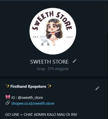 SWEETH STORE tweet media