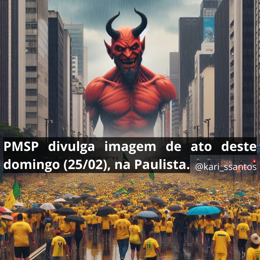 URGENTE: PMSP DIVULGA IMAGENS DO ATO NA PAULISTA!