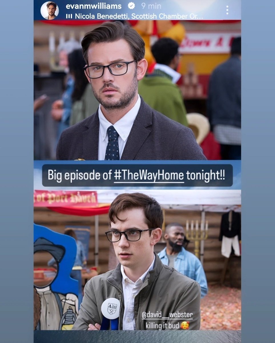 VannaiolaGabry's tweet image. What a pair 💯
#TheWayHome #EvanWilliams #DavidWebster